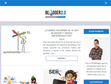 Tablet Screenshot of blogger3cero.com